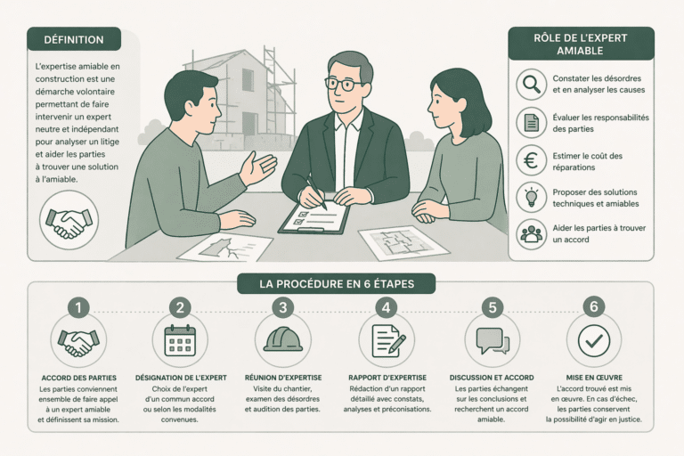 Définition d'une expertise amiable en construction