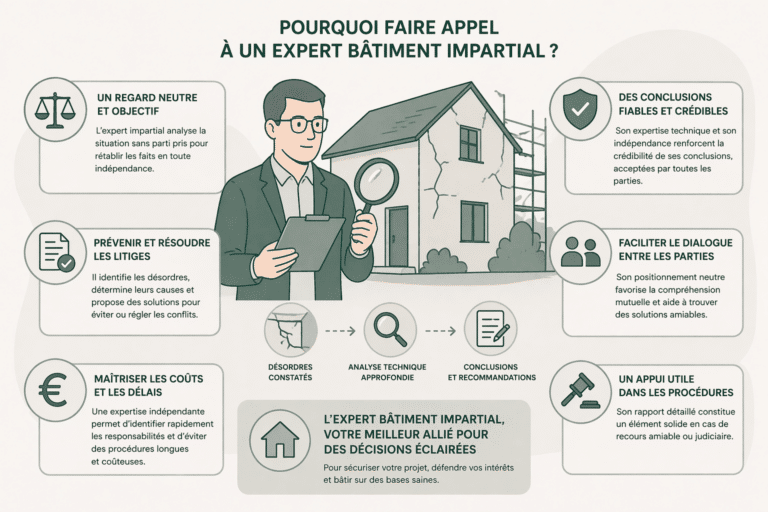 Pourquoi faire appel à un expert bâtiment impartial